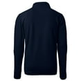 thumbnail image 3 of Men's Cutter & Buck  Navy PGA TOUR Volunteers Big & Tall Cascade Eco Sherpa Fleece Quarter-Zip Pullover Jacket, 3 of 3