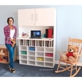 thumbnail image 5 of Whitney Brothers Melamine Cubby Organizer Cabinet With White Finish WB0664, 5 of 6