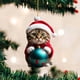 thumbnail image 4 of Preciosa para Gatos Bonitos Adornos Navidad Decoraciones Colgantes Coche, 4 of 9