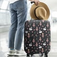 thumbnail image 2 of Ballerina Princess Swan Pattern Luggage Cover Fashion Suitcase Cover Baggage Covers Fit 25-28 Inch Luggage (Go Travel), 2 of 5