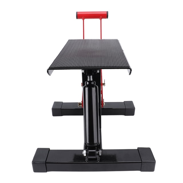 Motorcycle Jack Lift Stand, Improve Work Efficiency Lifting Jack Hoist Table Efficient Safe for Offroad Motorcycle Repair