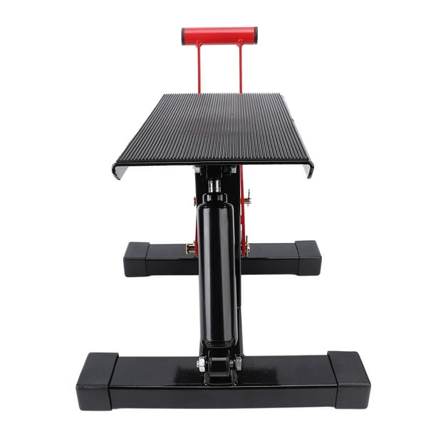 Mesa Elevadora Con Gato Elevador, Soporte Elevador Para Motos De Cross, Mejora La Eficiencia Del Trabajo, Altura Ajustable Para Reparación De Motocicletas Todoterreno