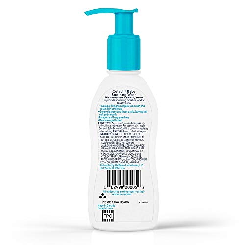 cetaphil soothing wash baby