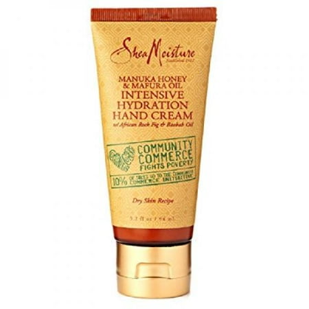 SheaMoisture Manuka Honey & Mafura Huile intensive Hydratation Crème pour les mains, 3,2 oz