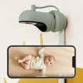 thumbnail image 4 of Owlet Cam 2 Smart Baby Monitor - HD Video Cam, Encrypted WiFi, Temp, Nightvision, 2-Way Talk-Sleepy Sage, 4 of 9