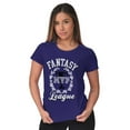 thumbnail image 3 of Fantasy MVP League Sports Fanatic Womens Fitted Plus Size Graphic Tee Brisco Brands 2X, 3 of 5