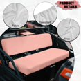 thumbnail image 6 of Uorisanigo Mule Seat Covers, Light Pink UTV Seat Cover Protector Fit for 3010 Diesel 4x4 2003-2008, Scratch Resistance Bench Seats Covers UTV Accessories, Mud/Dirt Protection, 6 of 7