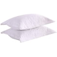 thumbnail image 5 of HTOOQ 2 Pack King Pillow Shams (20" X36(King), White), 5 of 5