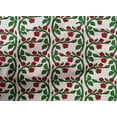 thumbnail image 5 of oneOone Tissu Popeline de Coton Rouge Tissu pour Robe Tissu Imprimé au Mètre 56 Pouces de Large-Va, 5 of 5