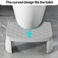 thumbnail image 6 of Btomtd Soft Toilet Stool Bathroom Hair Non-slip Treading Stool Office Padded Footstool, 6 of 6