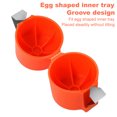 thumbnail image 7 of Egg Shell Opener, 2025 New Egg Cracker Tool, Egg Shell Opener for Raw and Hard Boiled Eggs - Peeler Shells Remover, Easy Eggshell Opener Kitchen Gadgets (Saffron), 7 of 7