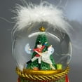 thumbnail image 3 of Kurt Adler Hollywood Nutcracker Collection, Battery Operated Deck The Halls Musical Water Globe Hat, 21in, 3 of 11