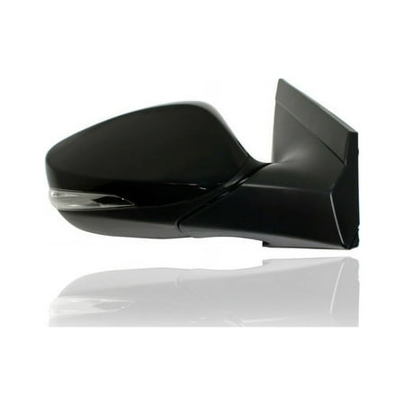 Door Mirror - Compatible/Replacement for 12-16 Hyundai Accent Sedan/Hatchback - Powered Non-Heated With Signal - Right Hand - Passenger - 876201R240