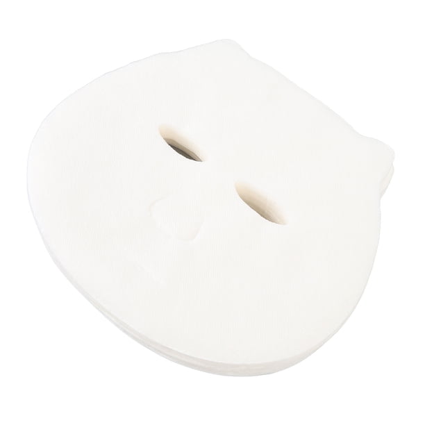 Mascarilla Facial Desechable, Fuerte Absorción De Agua, Paquete Transpirable Precortado De 200, Papel De Mascarilla Facial DIY, Ultrafino Para El Cuidado De La Piel