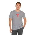 thumbnail image 2 of Jesus Saves Men Unisex Jersey Short Sleeve Tee, 2 of 11
