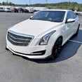 thumbnail image 2 of Spec-D Tuning Glossy Black PP Front Bumper Lip Spoiler Splitter 3PC Compatible with 2015-2018 Cadillac ATS, 2 of 7