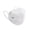 Adult-50 Pack-white, variant on N95 protective mask, 5 layers, 3D, official, adult, single-use, antiviral, genuine product.