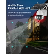 LS VISION 4MP WiFi Solar Wireless Security Cameras System CCTV Waterproof Outdoor PTZ