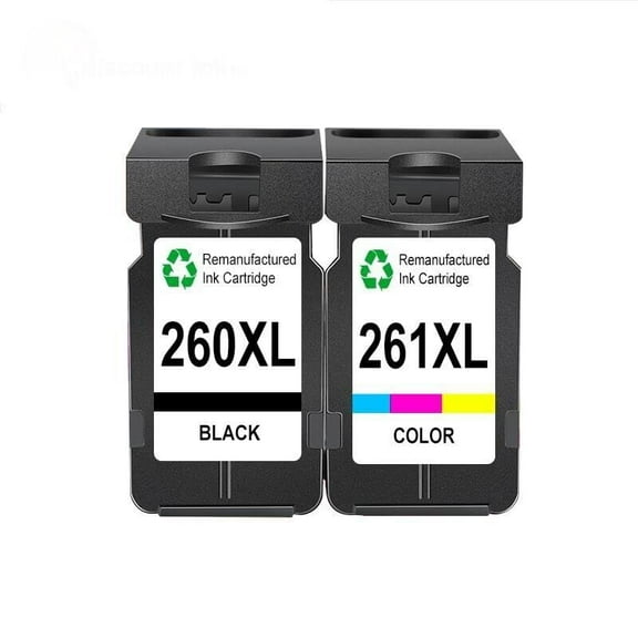 Compatible Replacement for Canon PG-260XL CL-261XL Ink Cartrdges for Canon PIXMA TR7020 TS6420 TS5320 260XL 261XL