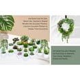 thumbnail image 3 of Qianfeng 22 Pcs Bulk Artificial Plant Succulents Faux Succulent Plants for Indoor Home Decor, 3 of 16