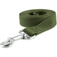 thumbnail image 2 of GHSDFBB Strong Durable Nylon Dog Training Leash, Traction Rope, 4/5/6 Feet Long, 3/4 Inch 1 Inch Wide, for Small and Medium Dogs (1''x4 FT, Green), 2 of 4