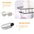 thumbnail image 5 of Faucet Rack Housewarming Gift Space Save Sink Drain Basket Sponge Holder Storage Shelf Stand Pp Iron, 5 of 6