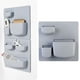 thumbnail image 5 of 1 unidad de estante de pared autoadhesivo que ahorra espacio, estantería para refrigerador, decoración para hogar, estante de almacenamiento para Azul Gris Estilo B perfecl estante de almacenamiento de pared, 5 of 7