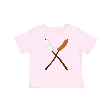 

Inktastic Hot Dog on a Stick Camping Gift Baby Boy or Baby Girl T-Shirt
