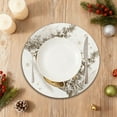 thumbnail image 4 of Deeceymbur Christmas PlaceMatss Non Slip Water Absorbent Tables Matss for Dining Holiday Party Decor, 4 of 6
