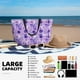 thumbnail image 5 of Disketp Violet Bolsa de Playa de Gran Capacidad, Bolso Impermeable y a Prueba de Arena para Mujer, Ideal para Playa, Piscina y Natación, 5 of 7