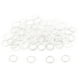 thumbnail image 3 of 3x100pcs Clear Nylon Bra Correa Ajustador Slider O Lencería Costura Artesanía Sunnimix Ajustador de la correa del sujetador, 3 of 8