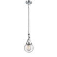 thumbnail image 6 of Innovations Lighting 206-PN-G204-6 Beacon 1 Light 6" Wide Mini Pendant - Nickel, 6 of 7