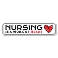 thumbnail image 2 of Nursing Novelty Sign, Metal Wall Decor - 4x18 inches, 2 of 4