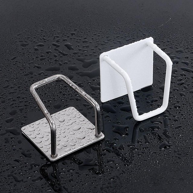 Esponjas de acero inoxidable para cocina, 5 uds., estante de secado para drenaje, fregadero de cocina-c Afortunado Sencillez