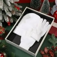 thumbnail image 4 of Winter Beanie Hat Gloves Set, Soft Knitted Hat Stretchy Gloves Warm Skull Cap Set for Women Men Gifts, 4 of 7