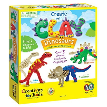 Creativity For Kids Create With Clay Dinosaurs Build 3 - 