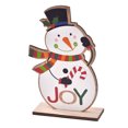 thumbnail image 3 of Adorno de mesa de Navidad de madera Muñeco sin rostro Papá Noel Árbol de Navidad Muñeco de nieve Decoraciones navideñas Noel Navidad 2025 Regalo para niños, 3 of 5