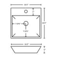 thumbnail image 4 of Imaginations Américaines 16.5 po W Vessel Set, 4 of 5
