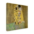 thumbnail image 4 of Canvas Wall Art - Pictufy 'The Kiss 1907A1908' Wall Art for Living Room, Bedroom, or Office Décor by Trademark Fine Art - 18 x 18 Inches, 4 of 4