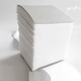 thumbnail image 3 of GOOHOCHY 300 almohadillas desmaquillantes plegables no tejidas para el cuidado facial, para uso en salones de belleza (10 cm, blancas), 3 of 8