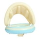 thumbnail image 5 of Flotador inflable para piscina para bebés con dosel para niños de 1 a 4 años con anillo de natación para asiento Azul, 5 of 8