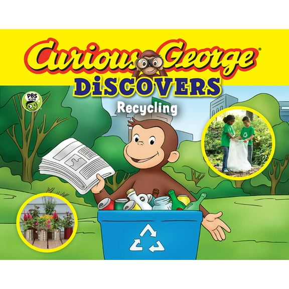 Pre-Owned Curious George Discovers Recycling (Paperback) 0544880366 9780544880368