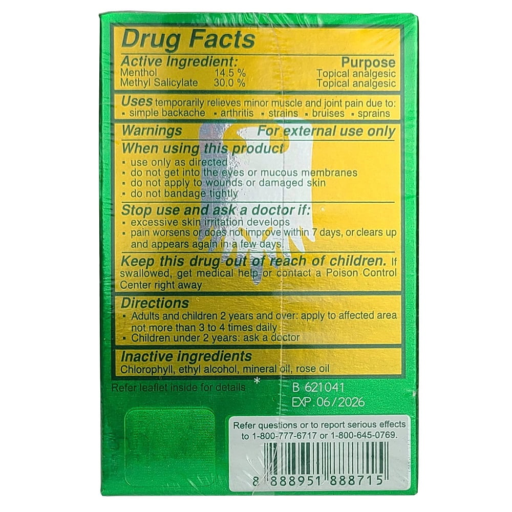 Eagle Brand Medicated Oil, 24ml - Pack Of 3 鹰标德国风油精