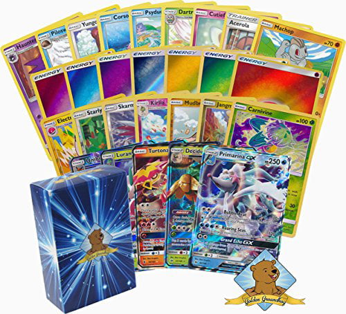 Pokemon Cards Premium Bundle Lot 100 Cards Bulk  GUARANTEED EX OR GX GENUINE
