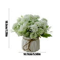 thumbnail image 3 of Inerposs Artificial Flower Arrangement, Lifelike Silk Bouquet with Ceramic Vase, Home Office Wedding Table Decor, Sustainable Potted Plant for Living Space, 3 of 6
