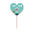 thumbnail image 1 of Blue Emotion Chill Smoke Cat Toothpick Flags Heart Lable Cupcake Picks, 1 of 3