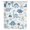 White, variant on Navy Blue Dinosaur Sheer Curtains 54" Long, Stars Palm Trees Mountain Modern Art Light Filering Curtains, Breathable Simi Curtain Privacy Drapes for Kitchen Bathroom Nursery Small Window Treatment