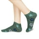 thumbnail image 5 of 5 pares de calcetines tobilleros divertidos y novedosos para mujer y niña, bonitos calcetines coloridos de dibujos animados de animales florales de algodón, calcetines cortos de corte bajo,, 5 of 5