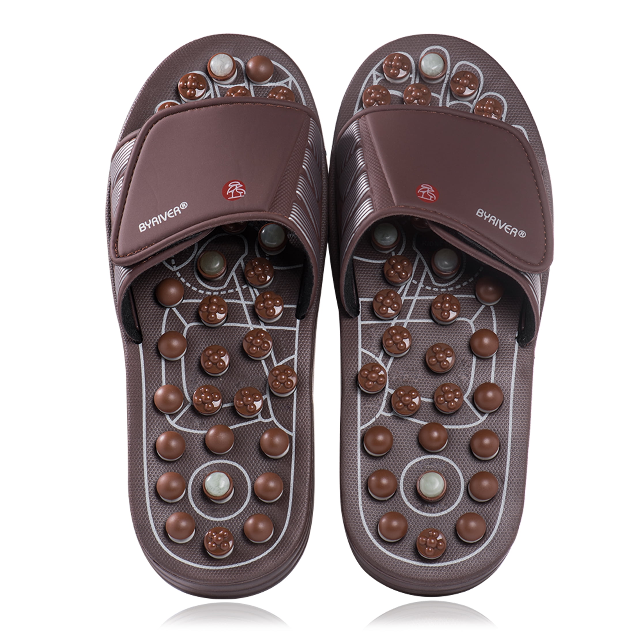 BYRIVER Acupuncture Foot Massager for circulation, Slippers Shoes for Women (03M) - Walmart.com