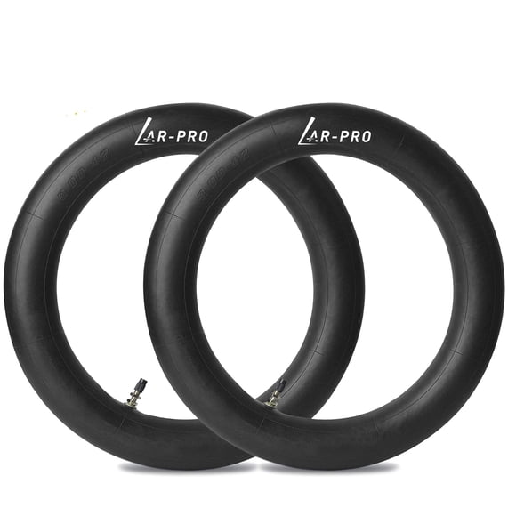 Tubos interiores AR-PRO 3.00/3.50-12 para moto de cross (paquete de 2) con válvula TR4